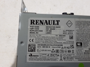 RENAULT Megane E-Tech CMF-EV (2022–2026) Radio (head unit) 259150549R - 2