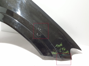 Mercedes Benz GLE-Class 167 (2019–2026) Front fender A1678802400 - 3