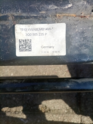 Volkswagen Passat B8 (2014–2023) Hinterachsträger 3Q0505235P - 6