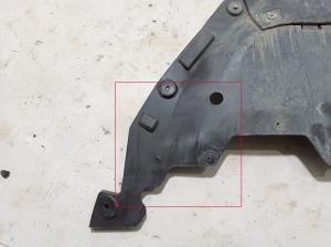 RENAULT Clio V (2019–2026) Priekšējā dibena aizsardzība 622565033R - 3