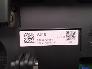 Kia EV 6 CV (2021–2026) Instrument cluster 94003CV160 - 2