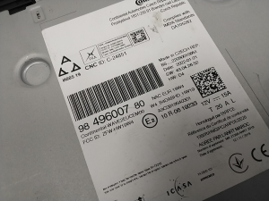 Citroen C4 C41 (2020–2026) Audio, video, navigation 9849600780 - 5