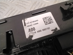 Kia EV 6 CV (2021–2026) Heater control panel 96540CV000 - 3