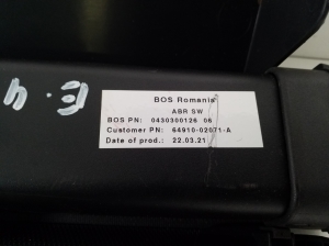 TOYOTA Corolla (2018–2026) Hutablage 6491002071 - 4