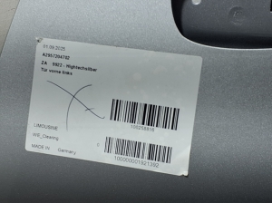 Mercedes Benz EQE V295 (2022–2026) Esiuks A2957204702 - 3