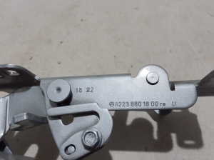 Mercedes Benz S-Class 223 (2020–2026) Hood hinge A2238801800 - 3