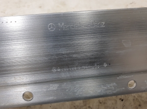Mercedes Benz C-Class 206 (2021–2026) Front bumper reinforcement A2066208700 - 3