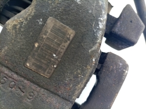 Opel Combo E (2018–2026) Étrier de frein avant 9830798880 - 3