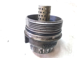 Oil filter housing plug - 