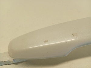 Mitsubishi Outlander (2012–2021) Front door external opening handle and its details l5 - 4