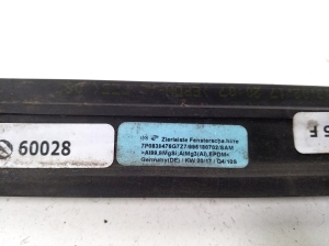 Porsche Cayenne (2010–2017) Rear side door outer window molding 7P0839476 - 2