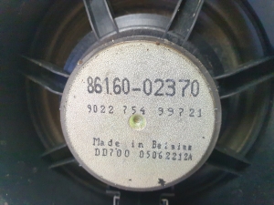 TOYOTA Avensis T25 (2003–2008) Lautsprecher Tür vorne 8616002370 - 2