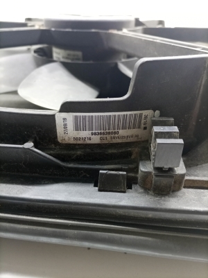 Opel Combo E (2018–2026) Radiatoru komplekts un tā detaļas 9836638080 - 5