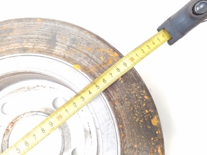 Mercedes Benz GLA-Class 156 (2013–2019) Rear brake disc A2464230112 - 2