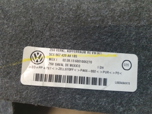 Volkswagen Jetta (2010–2017) Trunk side trim panel 5C6867428AA - 4