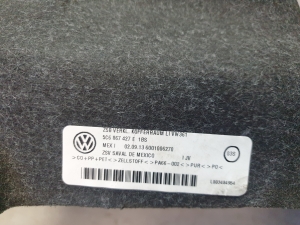 Volkswagen Jetta (2010–2017) Trunk side trim panel 5C6867427E - 2