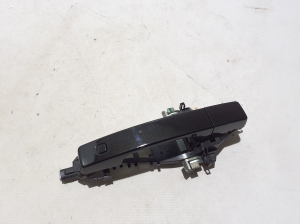   Rear side door exterior handle and its parts  -  