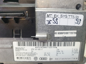 AUDI A4 B8 (2007–2016) Bildschirm 8T0919603C - 2