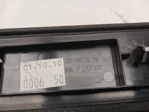 Mercedes Benz S-Class 221 (2005–2013) Dashboard trim A2216800578 - 4