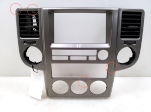 Dashboard air vent grilles