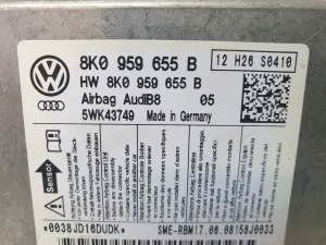 AUDI A4 B8 (2007–2016) Airbag module 8K0959655B - 4