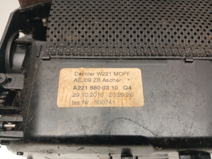 Mercedes Benz S-Class 221 (2005–2013) Eesmine tuhatoos A2216800310 - 4