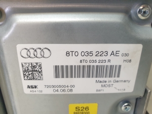 AUDI A4 B8 (2007–2016) Audioverstärker 8T0035223AE - 2