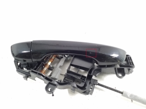 Front door external opening handle and its details - 510837206J