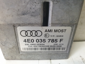AUDI A4 B8 (2007–2016) Module de commande multimédia 4E0035785F - 4