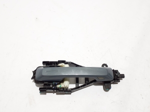   Rear side door exterior handle and its parts  -  