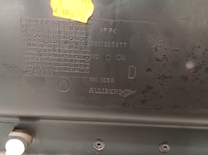 Citroen Berlingo (2008–2018) Front door panel 9619225877 - 2