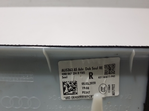 AUDI Q8 (2018–2026) Esipiilari siseviimistlus 4M8867234B - 5
