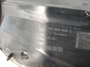 Porsche Cayenne (2010–2017) Trim under the hood 7P5805806C - 2