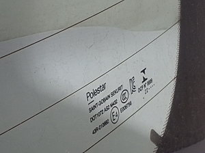 Polestar 2 II (2021–2026) Aizmugures stikls 32219225 - 3