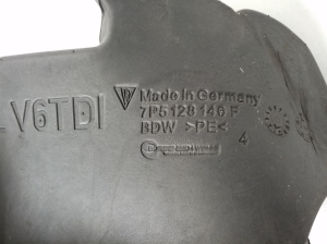 Porsche Cayenne (2010–2017) Cita detaļa zem motora pārsega 7P5128146F - 3