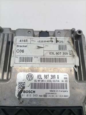Volkswagen Sharan (2010–2026) Motorsteuergerät 03L907309Q - 3