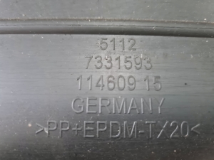 BMW 5 SERIES F11 (2010–2017) Heckstoßstange 51127331593 - 2