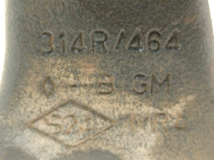 Opel Vivaro B (2014–2019) Motorhalter 314r464 - 4