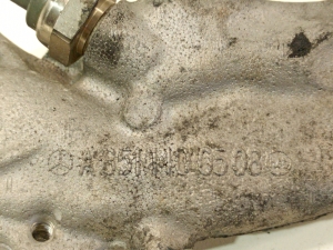 Mercedes Benz C-Class 204 (2007–2014) EGR-klapi toru A6511400508 - 3