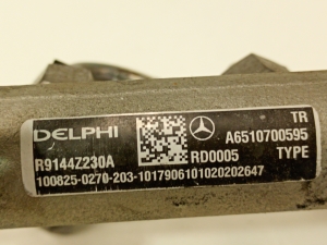 Mercedes Benz C-Class 204 (2007–2014) Kõrgsurve kütusetoru A6510700595 - 4