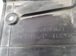 TOYOTA RAV 4 A5 (2019–2026) Unterbodenschutz vorne 58166-42060 - 3