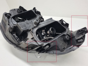 Opel Zafira Life I (2019–2026) Scheinwerfer und seine Teile 9832836480 - 3