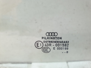 AUDI A4 B8 (2007–2016) Fenster Scheibe Tür vorne 001582 - 2