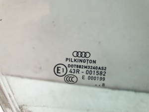 AUDI A4 B8 (2007–2016) Fenster Scheibe Tür vorne 001582 - 2