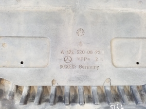 Mercedes Benz SLK-Class 172 (2011–2026) Front underbody protection A1725200623 - 3