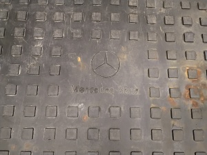 Mercedes Benz B-Class 245 (2005–2011) Trunk carpet B66680027 - 2