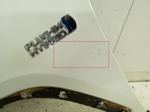 TOYOTA RAV 4 A5 (2019–2026) Priekšējais spārns 5381242360 - 2