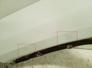TOYOTA RAV 4 A5 (2019–2026) Priekšējais spārns 5381242360 - 4