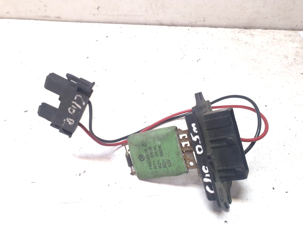 RENAULT Clio II (1998–2005) Gebläsewiderstand F663693B RENAULT Clio II (1998–2005) Gebläsewiderstand F663693B