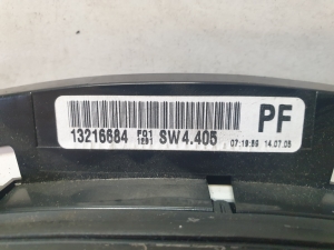 Opel Zafira B (2005–2014) Instrument cluster 13216884 - 2